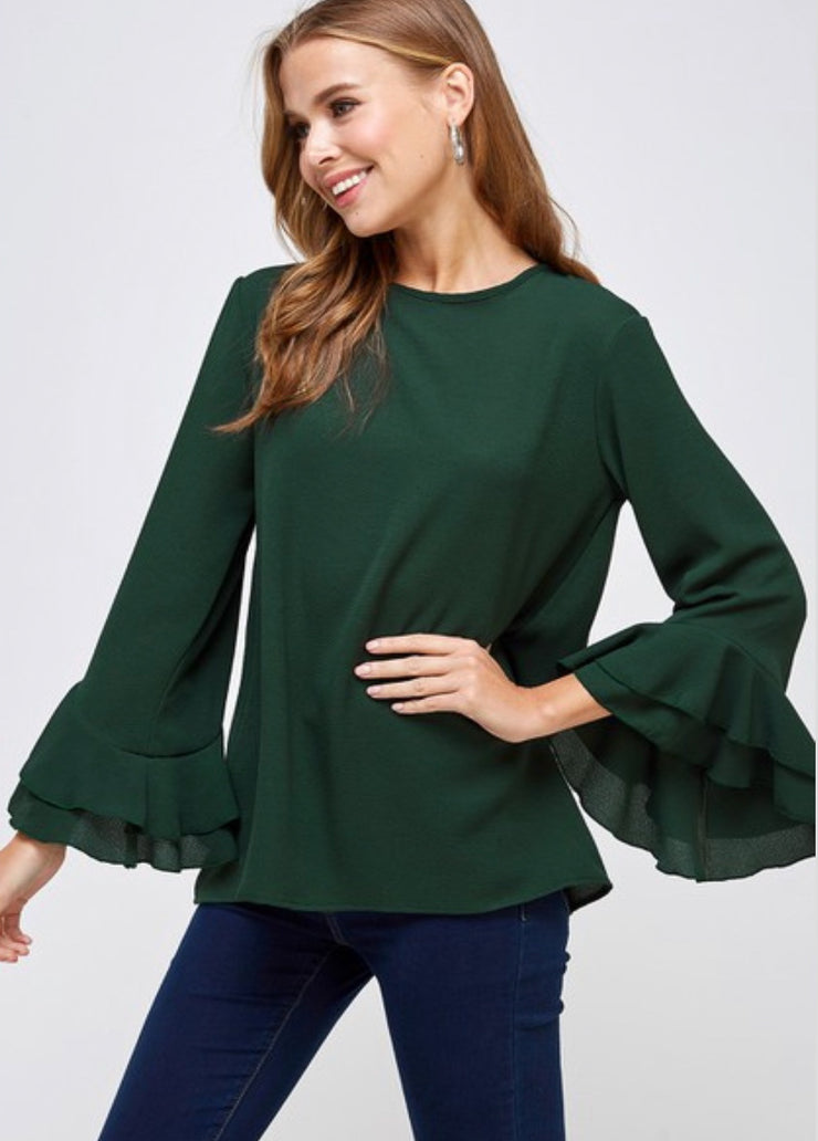 The Bell Top (Olive)